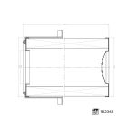 Filtro de ar FEBI BILSTEIN 182368