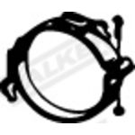 Pieza de fijación, sistema de escape WALKER 80681