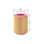 Luftfilter BOSCH FILTRY F 026 400 528