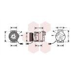 Compressor, ar condicionado VAN WEZEL 1700K034