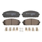 Jeu de plaquettes de frein BREMBO P 37 021