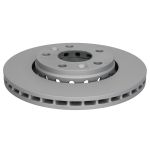 Disco de freno ATE 24.0124-0221.1 frente, ventilado, altamente carbonizado, 1 pieza
