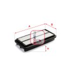 Luftfilter SOFIMA S 3308 A