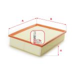 Ilmansuodatin SOFIMA S 3509 A