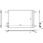 Kondensator, Klimaanlage AVA COOLING VN5449D