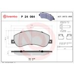 Jarrupalasarja BREMBO P 24 064, edessä