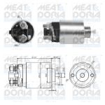 Magneetschakelaar, startmotor MEAT & DORIA 46285