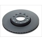 Disque de frein ATE 24.0125-0171.1 avant, ventilé, hautement carbonisé, 1 pièce