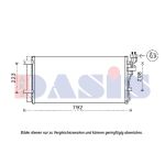 Condensator, airconditioning AKS DASIS 512081N