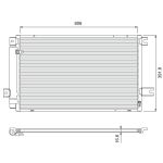 Condensator, airconditioning VALEO 814414
