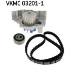 Pompa dell'acqua + kit cinghia di distribuzione SKF VKMC 03201-1