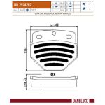 Kit pastiglie freno, freno a disco DANBLOCK DB 2974782