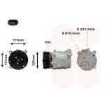 Klimakompressor VAN WEZEL 3700K280