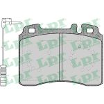 Kit pastiglie freno, freno a disco LPR 05P423A