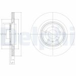 Bromsskiva DELPHI BG4078