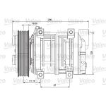 Compressor, ar condicionado VALEO 716658