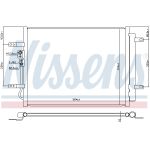 Condensator, airconditioning NISSENS 941100
