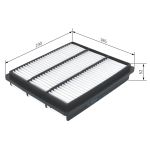 Filtro de aire BOSCH FILTRY 1 457 433 968
