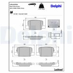 Remblokset DELPHI LP5107EV