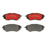 Bromsbeläggssats BREMBO Xtra P 78 017X, fram