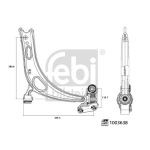 Hjulupphängning FEBI BILSTEIN 1003638