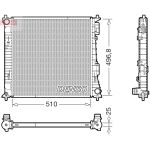 Radiateur DENSO DRM43017