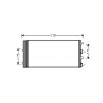 Kondensator, Klimaanlage AVA COOLING DAA5004D