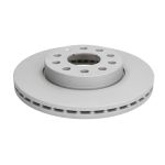 Disque de frein ATE 24.0124-0258.1 avant, ventilé, hautement carbonisé, 1 pièce
