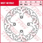 Disque de frein TRW MST461RAC, 1 pièce