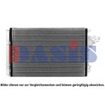 Condenseur (climatisation) AKS DASIS 562099N