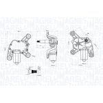 Tuulilasinpyyhkimen moottori MAGNETI MARELLI 064070700010