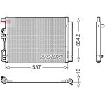 Condenseur (climatisation) DENSO DCN41021