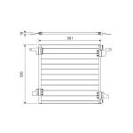 Condensator, airconditioning VALEO 817458