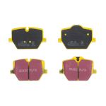 Kit pastiglie freno, Freno a disco Yellowstuff con un coefficiente di attrito stabile di 0,42μ EBC BRAKES DP42415R