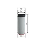 Sekundärluftfilter BOSCH F 026 400 701