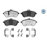 Remblokkenset, schijfrem MEYLE 025 243 0620-1/PD
