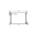 Motorkylare AVA COOLING BWA2356