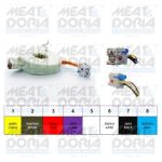 Sensor do ângulo de direção MEAT & DORIA 93056