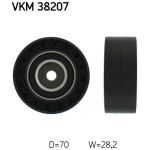 Rondsel/geleiderpoelie, V-riem SKF VKM 38207