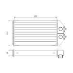 Kachelradiateur, interieurverwarming VALEO 811581