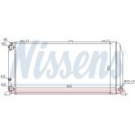 Radiador, refrigeración de motor NISSENS 696373
