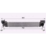 Refroidisseur d'air d'admission AVA COOLING BW4579 AVA