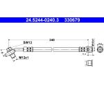 Bromsslang ATE 24.5244-0240.3