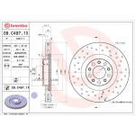 Bremsscheibe BREMBO 09.C497.1X