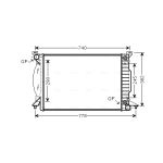 Motorkühler AVA COOLING AI2207