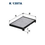 Innenraumfilter FILTRON K 1397A