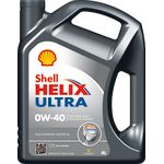 Aceite de motor SHELL Helix Ultra 0W40, 4L