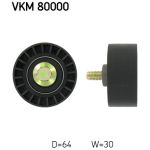 Geleiderol, distributieriem SKF VKM 80000