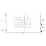 Condensator, airconditioning MEAT & DORIA 991299