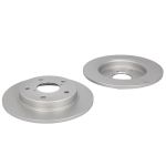 Disque de frein DELPHI BG5072C arrière, plein, 2 pièce